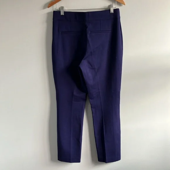 SPANX The Perfect pants true navy tapered leg size Large pull on - Picture 5 of 8